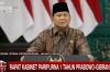 Prabowo Ibaratkan Kabinet Tim Sepak Bola: Ada yang Saya Gunakan sebagai Striker
