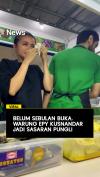 Belum Sebulan Buka, Warung Epy Kusnandar jadi Sasaran Pungli