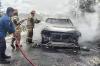 Geger! Mobil Terbakar Hebat di Barito Selatan, Diduga Korsleting Listrik di Mesin