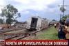 KA Purwojaya Gambir-Kroya Anjlok di Bekasi, 2 Gerbong Belakang