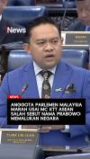 Anggota Parlemen Malaysia Marah usai MC KTT Asean Salah Sebut Nama Prabowo: Memalukan Negara