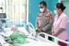 Kapolda Sumut Jenguk Korban Kecelakaan yang Ditabrak 3 Oknum Polisi: Saya Prihatin!