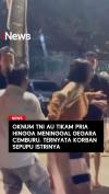 Oknum TNI AU Tikam Pria hingga Meninggal Gegara Cemburu, Ternyata Korban Sepupu Istrinya
