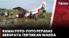 TKP Pesawat Jatuh di Karawang Jadi Wisata Dadakan, Warga Ramai Berfoto