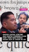 Gaduh Ijazah Jokowi Ahli Digital Forensik Klaim Font Times New Roman Sudah Ada di Tahun 80-an