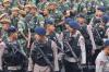 TNI-Polri Patroli Gabungan Amankan Nobar Persija vs Persib di Jakpus