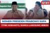 Momen Prabowo Sapa Titiek Soeharto saat Panen Raya di Karawang, Warga Heboh!