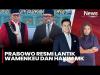 Presiden Prabowo Resmi Lantik Juda Agung Jadi Wamenkeu dan Adies Kadir Sebagai Hakim MK