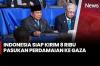 Dipuji Trump di KTT Board of Peace, Prabowo: Indonesia Siap Kirim 8.000 Pasukan ke Gaza