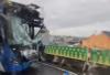 2 Bus Transjakarta Adu Banteng di Jalur Layang Cipulir, Penumpang Terluka