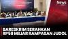 Penampakan Tumpukan Uang Rp58 Miliar Hasil Rampasan TPPU Judol 