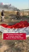 Jet Tempur F-15 AS Jatuh di Kuwait, Sang Pilot Diancam Warga Pakai Kayu