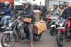 Ada-Ada Saja, Pemudik Motor Ini Bawa Barang Dapur hingga Tabung Gas Elpiji