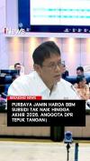 Purbaya Jamin Harga BBM Subsidi Tak Naik Hingga Akhir Tahun