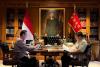 Prabowo dan Kapolri Bicara 4 Mata di Hambalang, Bahas Keamanan Nasional Selama 1 Jam