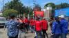 Massa Buruh Mulai Berdatangan ke Gedung DPR Siang Ini jelang Demo May Day