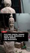 Warga Dihebohkan Video Viral Teror Pocong, Ternyata Hasil AI