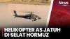Donald Trump Ungkap Helikopter Apache AS Jatuh di Selat Hormuz Ditembak Iran