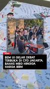 BEM UI Gelar Debat Terbuka di CFD Jakarta, Bahas MBG hingga Harga BBM