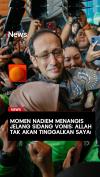 Momen Nadiem Menangis jelang Sidang Vonis: Allah Tak Akan Tinggalkan Saya!