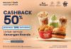 Cashback 50% Setiap Hari di Semua Kenangan Brands Pakai QRIS MotionBank!