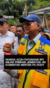 Warga Aceh Patungan Rp1 Miliar Perbaiki Jembatan, Ini Komentar Menteri PU Dody