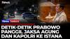 Prabowo Panggil Menhan, Panglima TNI, hingga Kapolri ke Istana Sabtu Malam, Ada Apa?