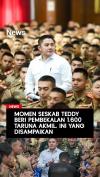 Momen Seskab Teddy Beri Pembekalan 1.600 Taruna Akmil, Ini yang Disampaikan