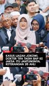 Sidang Ijazah Jokowi, Dokter Tifa Kecewa Jaksa Tak Tunjukkan BAP: Itu Jantungnya, Keterangan 26 Ahli