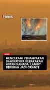 Mencekam! Penampakan Dahsyatnya Kebakaran Hutan Kanada, Langit Berubah Jadi Oranye