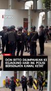 Don Ritto Dilimpahkan ke Kejagung, Polisi Bersenjata Kawal Ketat
