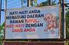 Gara-Gara Uang Kerap Hilang Misterius, Warga Jember Pasang Spanduk Rawan Tuyul