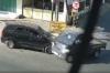 Terekam CCTV, Xenia Tabrak Pikap usai Terobos Lampu Merah di Bondowoso