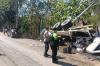 Kecelakaan Truk Molen Terbalik usai Gagal Menanjak di Bojonegoro, Sopir Tewas Terjepit