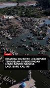 Kemarau Dahsyat! 3 Kampung Tenggelam di Bendungan Lebak Banten Muncul Lagi