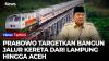 Prabowo Targetkan Pembangunan Kereta Api Trans Sumatra dan Trans Kalimantan
