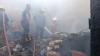Gudang Barang Bekas di Gorontalo Terbakar, Api Cepat Membesar Ditiup Angin Kencang