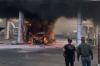 Minibus Terbakar saat Isi BBM di SPBU Bogor, 1 Orang Terluka