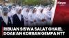 Momen Khusyuk Ribuan Siswa di Brebes Panjatkan Doa Bagi Korban Bencana Gempa NTT