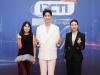 Angela Tanoesoedibjo dan Valencia Tanoesoedibjo Sambut Hangat Kim Soo Hyun di Mahakarya RCTI 37