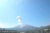 Gunung Ibu Erupsi Hari Ini, Kolom Abu Membubung Setinggi 800 Meter ke Langit