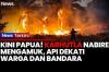 Karhutla Terjadi di Papua, Lahan Terbakar hingga Asap Pekat Selimuti Nabire