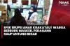 Penjual Masker Panen Cuan, Omzet Naik 4 Kali Lipat Imbas Abu Vulkanik Gunung Anak Krakatau