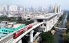 Proyek LRT Jakarta Fase 1B Rampung, Uji Coba Rute Kelapa Gading-Manggarai Digelar