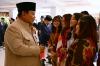 Tiba di India, Prabowo Disambut Hangat Diaspora dan Mahasiswa Indonesia