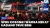 BBM Langka di Takalar, Ratusan Pengendara Nekat Hadang Truk Tangki Pertamina