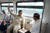 Momen Prabowo Jajal LRT Kelapa Gading-Manggarai, Didampingi Pramono