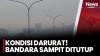 Kabut Asap Karhutla Pekat, Bandara Haji Asan Sampit Lumpuh Total