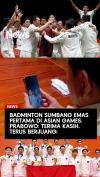 Badminton Sumbang Emas Pertama di Asian Games, Prabowo: Terima Kasih, Terus Berjuang!