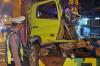Kecelakaan Beruntun 3 Truk dan 1 Motor di Lamongan, 1 Orang Tewas